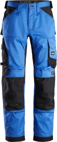 Snickers Workwear Stretch Loose Fit Hose lang weiß/schwarz (Herren)