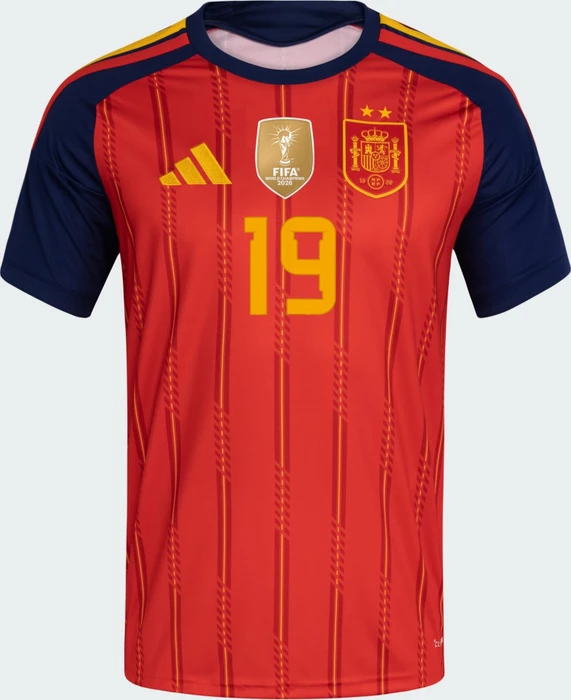 adidas FIFA WM 2026 Spanien Lamine Yamal Winner Heimtrikot kurzarm vivid red (Herren)