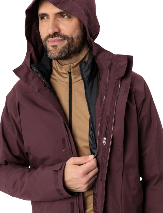 Vaude Neyland 3in1 Funktionsjacke dark oak (Herren)