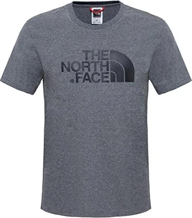 The North Face Easy T-Shirt kurzarm tnf medium grey heather (Herren)