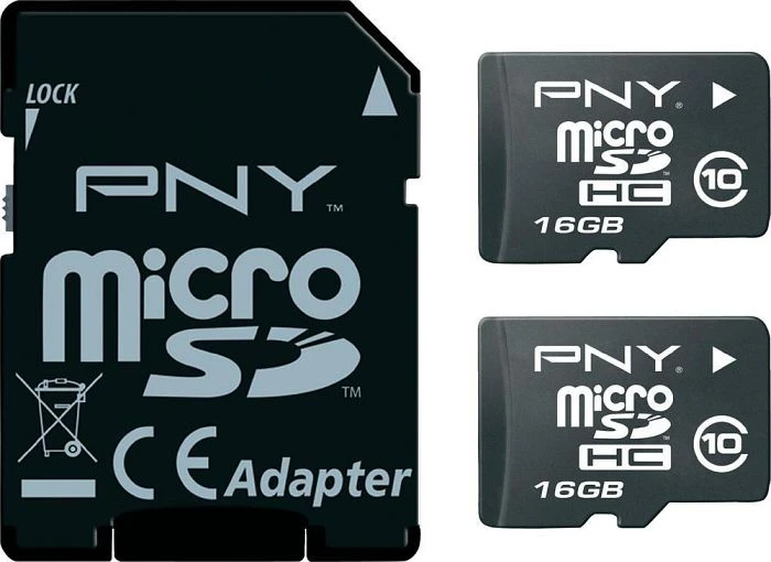 PNY R20 16GB Kit, Class 10, 2er-Pack