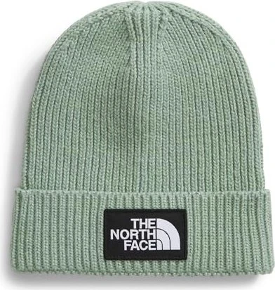 The North Face Box Logo Cuff Beanie slate moss (Junior)