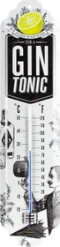 Nostalgic Art Retro Thermometer Gin Tonic Weather, analog