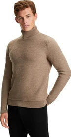 Falke Basic Apparel Rollkragen Pullover brown mel. (Herren)