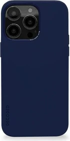 Decoded AntiMicrobial Silicone Back Cover für Apple iPhone 14 Pro Max navy peony