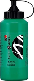 Marabu Artist Acryl Acrylfarbe, phthalogrün hell, 500ml