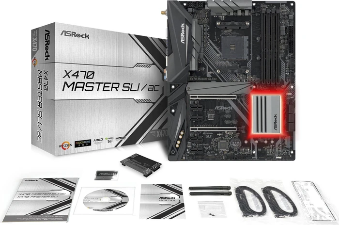 ASRock X470 Master SLI/ac (AMD AM4)