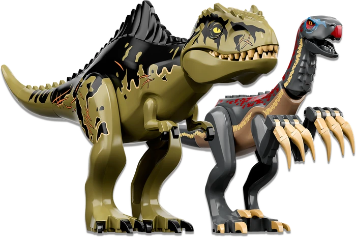 LEGO Jurassic World - Giganotosaurus & Therizinosaurus Angriff