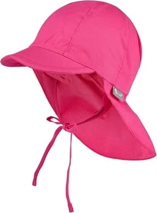 Sterntaler Schirmmütze mit Nackenschutz aus UV-Popeline Mütze magenta (Junior)