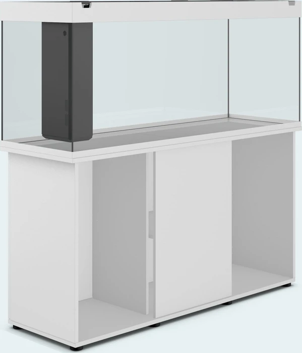 Juwel Rio 450 LED Aquarium-Set mit Unterschrank, weiß/weiß, 450l