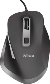 Trust Fyda Wired Comfort Mouse schwarz, USB