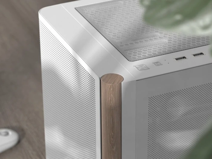 AeroCool D301A White, inkl. 4x Lüfter, Lüfter LED ARGB, Glasfenster