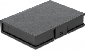 DeLOCK Protection Box for 3.5" HDD, 3.5", schwarz