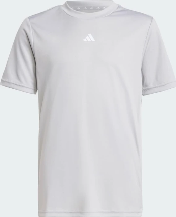 adidas Train Essentials Logo Regular Fit Funktionsshirt kurzarm grey two/white (Junior)