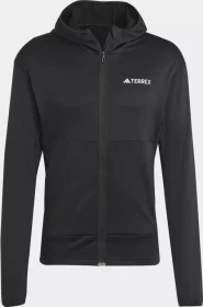 adidas Terrex Xperior Light Fleece Hooded Jacke schwarz (Herren)