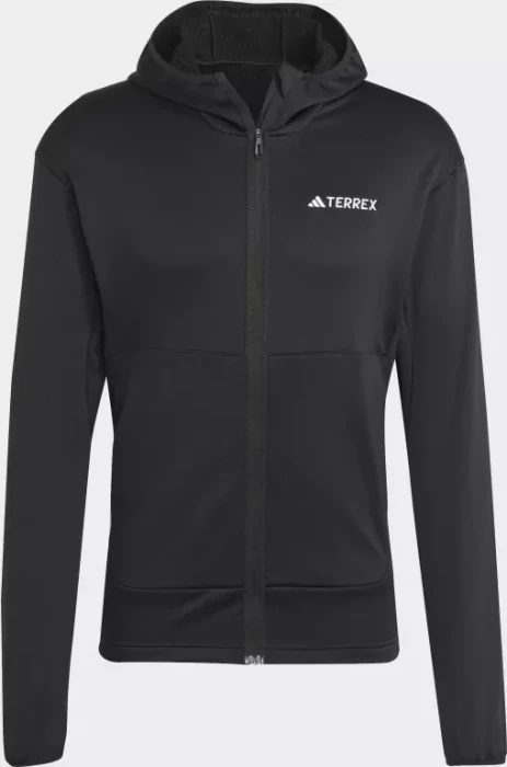 adidas Terrex Xperior Light Fleece Hooded Jacke schwarz (Herren)