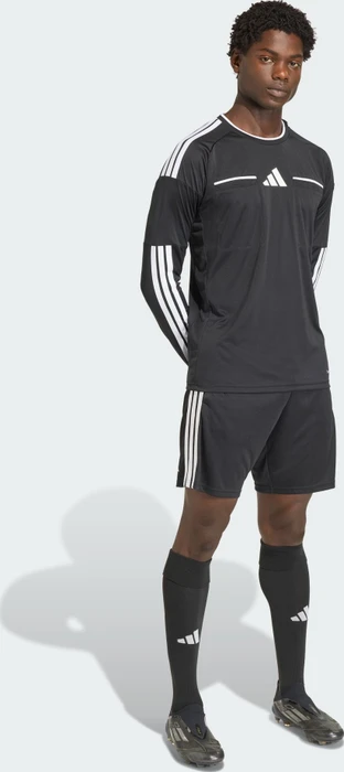 adidas Referee 26 Trikot langarm schwarz (Herren) (KF6643) – Bild 3 von 7
