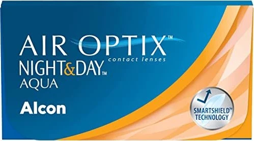Alcon Air Optix Night&Day Aqua, +6.00 Dioptrien, 3 Stück