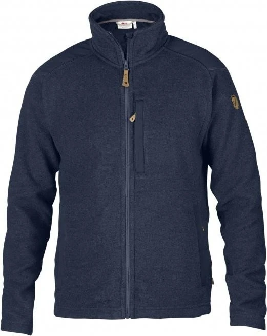 Fjällräven Buck Fleece Jacke dark navy (Herren)