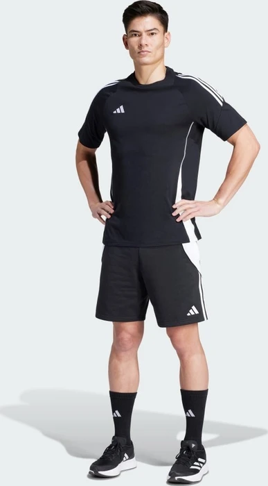 adidas Tiro 24 Sweat T-Shirt kurzarm schwarz/weiß (Herren)