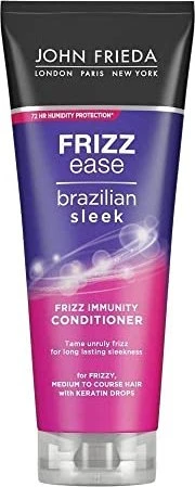 John Frieda Frizz Ease Brazilian Sleek Frizz Immunity Conditioner, 250ml