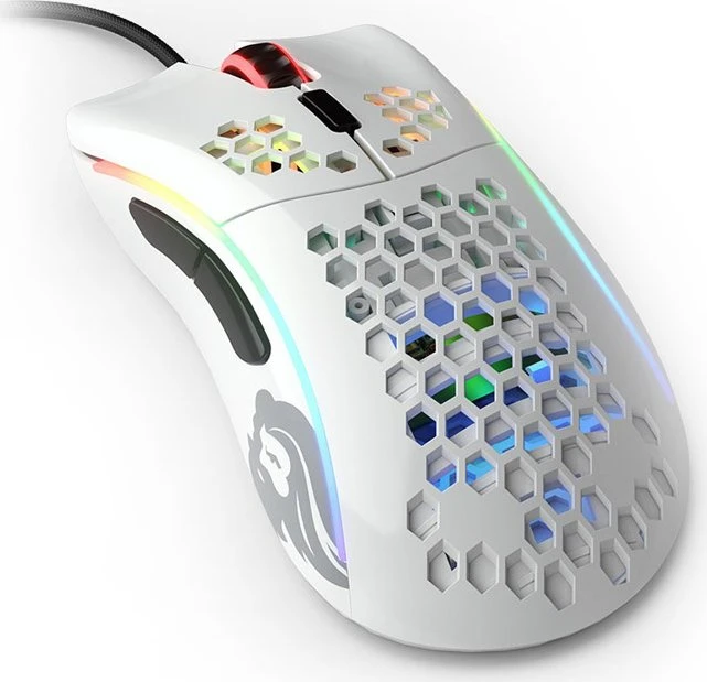 Glorious Model D- weiß glänzend, USB
