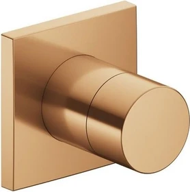 Keuco IXMO 59549 Pure 3-Wege Ab- und Umstellventil eckig bronze gebürstet