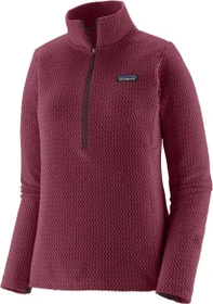 Patagonia R1 Air Fleece Zip-Neck Pullover berry fig (Damen)