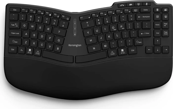 Kensington Pro Fit Ergo KB675 EQ TKL Wireless, schwarz, USB/Bluetooth, US