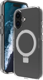 dbramante1928 Iceland Ultra D3O MagSafe Kickstand für Apple iPhone 16 transparent