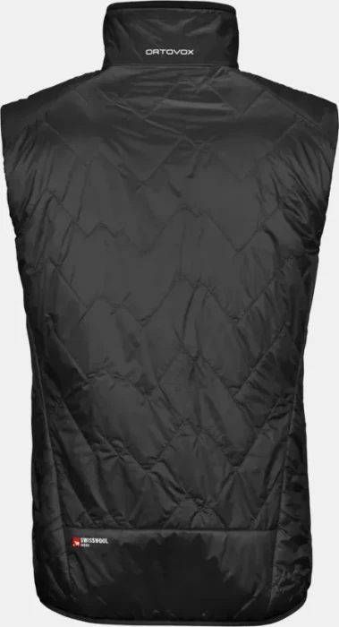 Ortovox Swisswool Piz Vial Funktionsweste black raven (Herren)