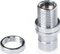 Alphacool Eiszapfen G1/4" IG Schnellverschluss Stecker mit Schottverschraubung, chrome Vorschaubild