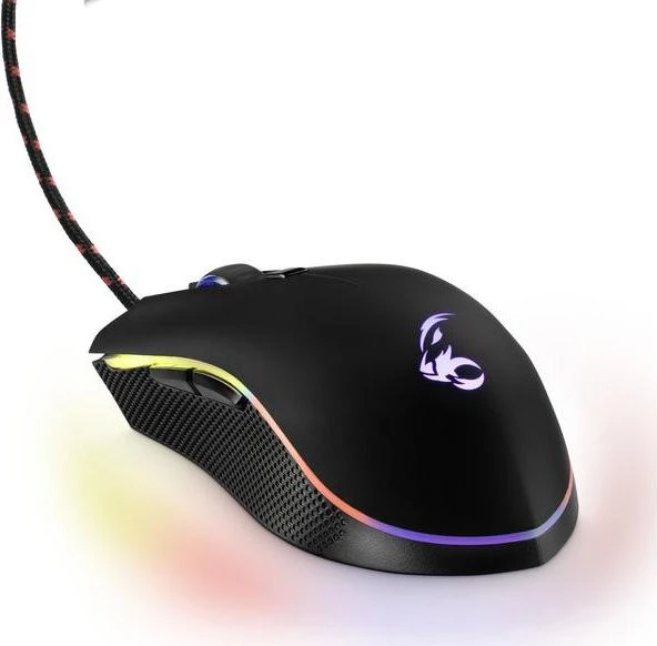 MediaRange Gaming Series GS201 RGB Gaming Mouse schwarz, USB