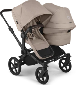 Bugaboo Donkey 6 Duo Gestell schwarz desert taupe