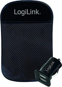 LogiLink KFZ USB-Ladegerät mit Anti-Rutschmatte