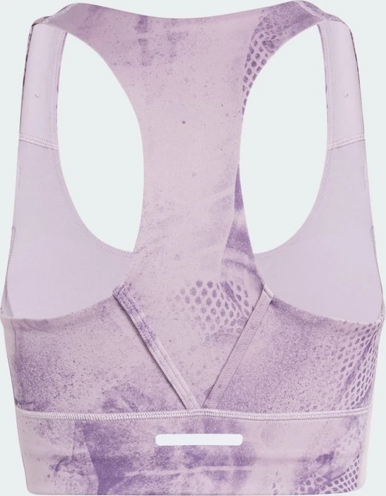 adidas Run Pocket AOP Iteration Medium-Support Sport-BH preloved fig/ash purple (Damen)