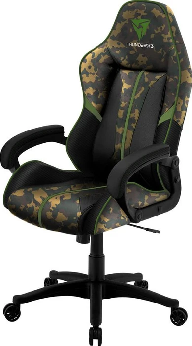 Thunder X3 BC1 CAMO Gamingstuhl Military, camouflage/grün
