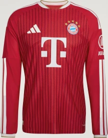 adidas FC Bayern München Authentic 2026/2027 Heimtrikot langarm (Herren)