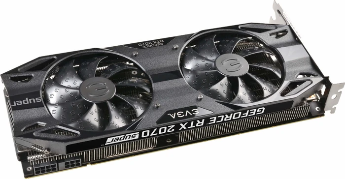 EVGA GeForce RTX 2070 SUPER Black Gaming, 8GB GDDR6, HDMI, USB-C, 3x DP
