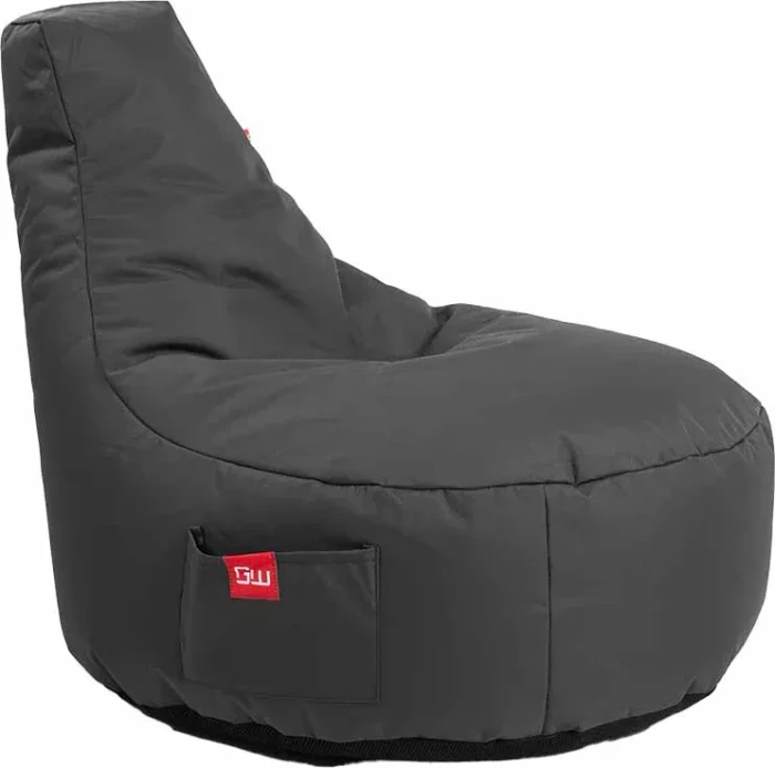 Gamewarez Gaming Sitzsack Alpha, grau