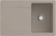 Villeroy & Boch Siluet 800x510mm Einbau Becken reversibel almond