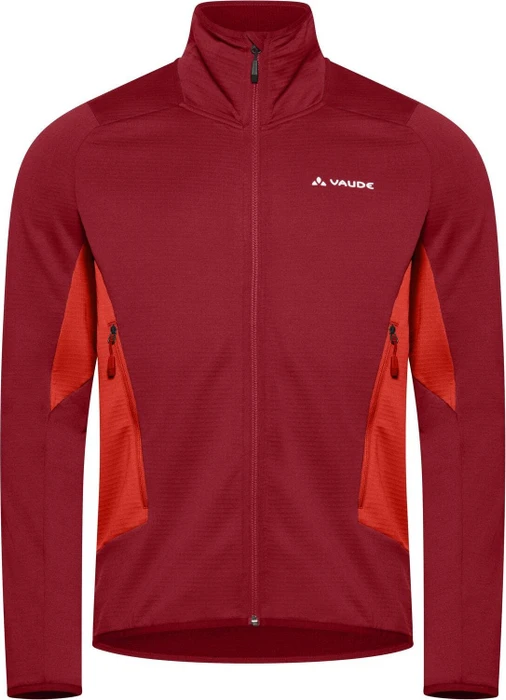 Vaude Monviso Fleece II Jacke carmine/glowing red (Herren)