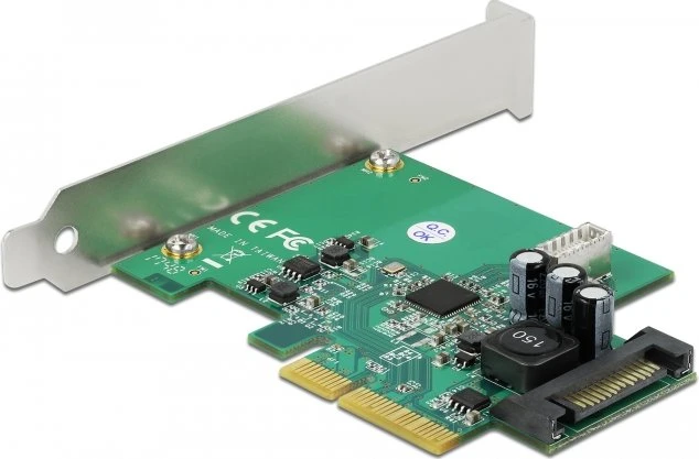 DeLOCK intern 20-Pin Key-B USB 3.1, PCIe 3.0 x4