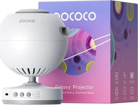 Pococo Galaxy Projector Nachtlicht/Projektor weiß