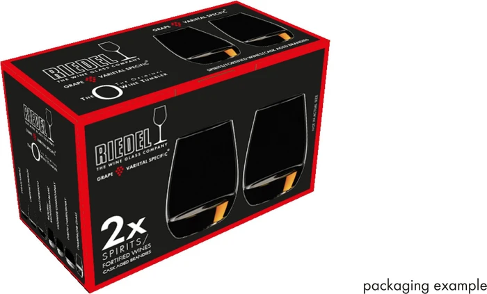Riedel The O Wine Tumbler Spirituosen Glas, 2 Stück