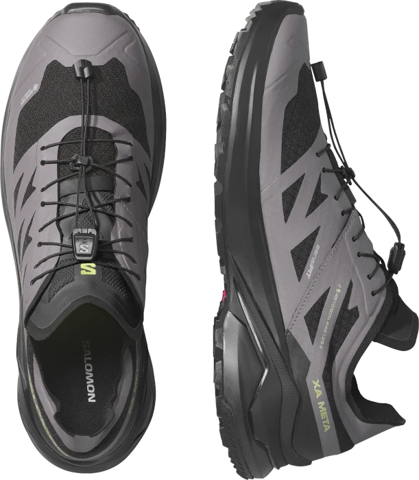 Salomon XA Meta GTX Made in France black/dark gull gray/acid lime (Herren)