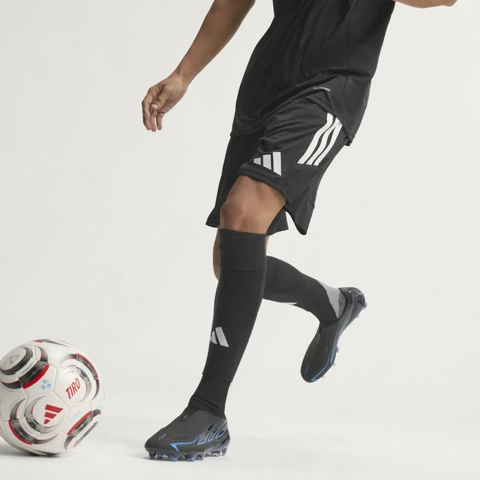 adidas F50 Hyperfast Elite Laceless FG core black/lucid ray blue