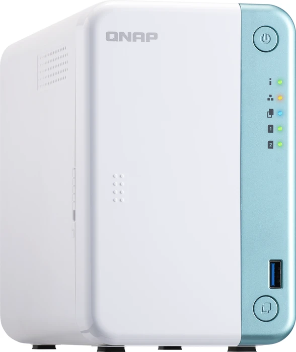 QNAP Turbo Station TS-251D-2G, 2GB RAM, 1x RJ-45 1000Base-T, 2x USB-A 3.0