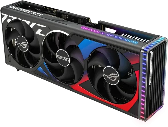 ASUS ROG Strix GeForce RTX 4080 SUPER, ROG-STRIX-RTX4080S-16G-GAMING, 16GB GDDR6X, 2x HDMI, 3x DP
