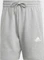 adidas Essentials French Terry 3-Streifen Shorts medium grey heather (Herren) Vorschaubild